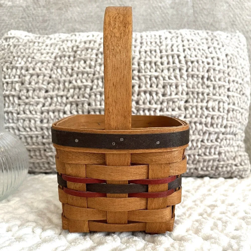 Vintage 1993 Longaberger Inaugural Basket (Small)